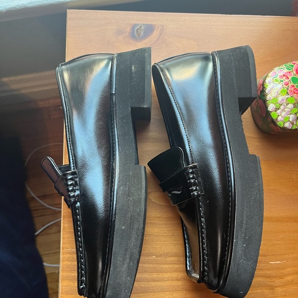 Peche black leather loafers - Picture 6 of 7